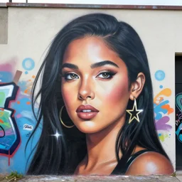 jelly as a graffiti mural by lee, masterpiece, trending on artstation