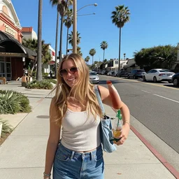 typical californian doing typical californian things
