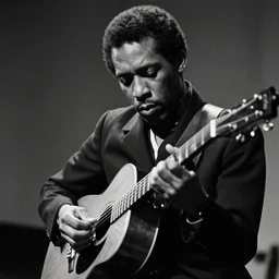 john coltrane playing guitar