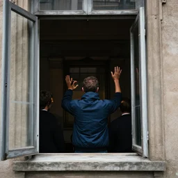 as he came into the window, it was the sound of a crescendo