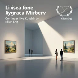 ui art of contemporary museum exhibition, clean vector art by lois van baarle, ilya kuvshinov, kilian eng,
