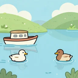 boat : : 4 0 duck : : 5