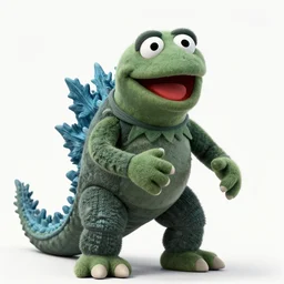 Godzilla muppet