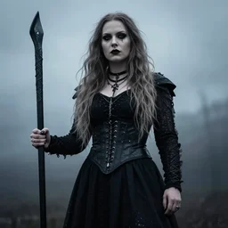 erna solberg in a black metal band