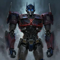 dreamy symbolic and meaningful portrait of megatron by floro dery, shoji kawamori, and wlop, moody and violent, artstation, concept art