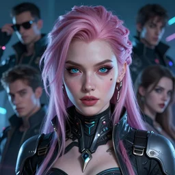 a stunning portrait of triss merigold as a cyberpunk princess, digital art by julie bell and artgerm and ross tran and angel ganev, close up portrait, highly detailed, trending on artstationhq