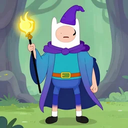 a wizard in the style of adventure time, character art, cal arts, still from adventure time, steven universe