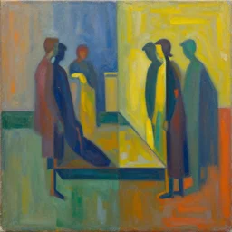 a painting in the style of craig mullism.