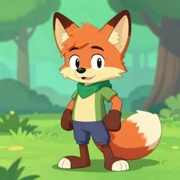 fursona of a Fnaf Foxy