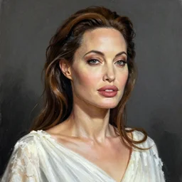 angelina jolie painted by richard corben