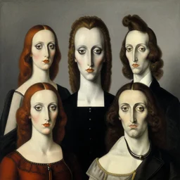 surreal portrait art by jerico santander, heidi taillefer, mark ryden, giorgio de chirico, paul delvaux, hieranonymus bosch