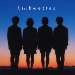 album cover of silhouettes by akihiko yoshida