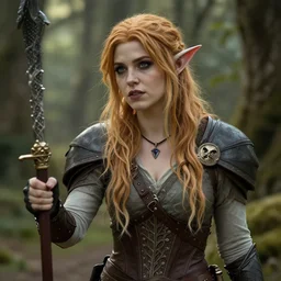 liza minlelli daydreams about her dungeons and dragons character, a half orc bard who looks like her