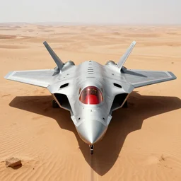 professional photograph of a beautiful neo - futuristic simplified symmetrical stealth fighter docked on a desert plateau by ilm, denis villeneuve, emmanuel shiu, zaha hadid, vapor, cinematic architectural scale, red paint detail, manga, dramatic, volumetric, concept art, hard surface, hyperrealism, high detail, trending on artstation, sharp focus, rendered in octane