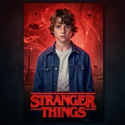 stranger things poster of eddie munson