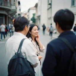 Candid Street Photography. Rollei Crossbird Roll Film 127