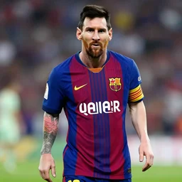 messi from football