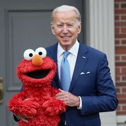 Joe Biden as Sesame street, Jim Henson muppet