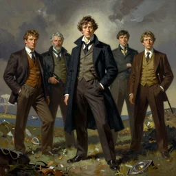 sir arthur conan doyle's sherlock holmes by frank frazetta, ken kelly, simon bisley, richard corben