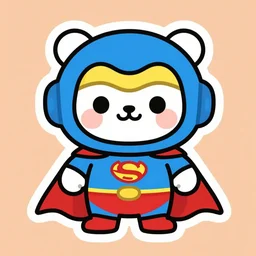 cute miss mascot mimigal mimigal spinarak super hero sticker art, cronobreaker, beeple game icon