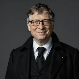 Bill Gates posing in gothic victorian dress, artstation trending portrait, hyper-realistic eyes, sharp focus, 4k HD wallpaper