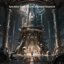 epic alien laboratory by raymond swanland