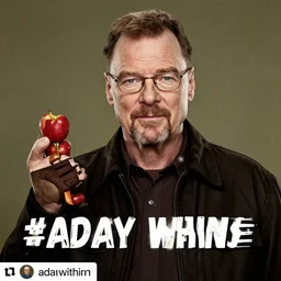 Walter White, Instagram post #ADAYWITHFRING