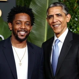 kendrick lamar and obama