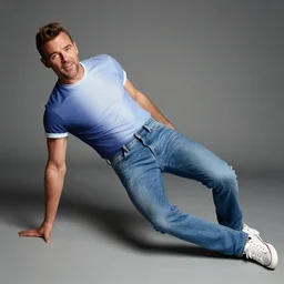color studio still of rick astley getting rick rolled