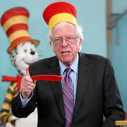 bernie sanders in the style of dr. seuss