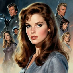 head portrait of 8 0 s scifi elegant pretty girl, daisy ripley, cinematic, detailed, dynamic, artstation character, norman rockwell, everett raymond kinstler, artgerm, daniel gerhartz, greg rutkowski, pulp science fiction illustration