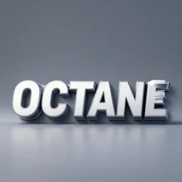 text sign octane render 8 k uhd