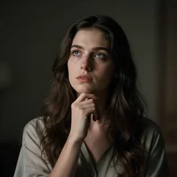 what an AI thinks a christian god looks like as a woman, dramatic lighting, photograph
