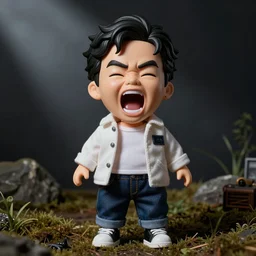 kim jung un doll screaming at bts