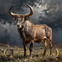 concept art painting of an american animal, by james gurney and greg rutkowski