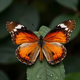 fiery butterfly, 35mm 8k product photo