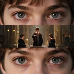 sharp, highly detailed, freeze frame, from a 2 0 1 9 sci fi color movie, set in 1 8 5 0 in an alternate universe, mid distant shot of three students practicing magic, at the'school of science and magic ', era clothing, good lighting, in focus, detailed eyes, 3 5 mm macro lens, award winning lighting, award winning photography