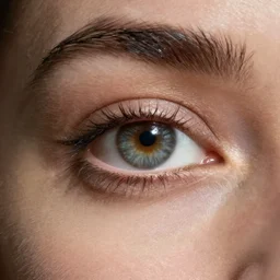 portrait of a stunningly beautiful eye, 🎱