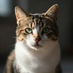 a cat, 8 k, volumetric lighting, light caustics, photorealistic, cinematic, artstation, devianart, pinterest