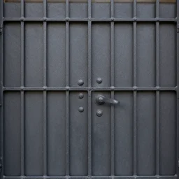 iron gate door texture, lowpoly