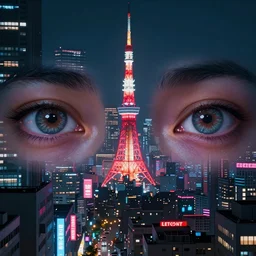 cyberpunk city, neo tokyo, social realism, view from eyes, highly detailed, neon colors, artstation, matte, google point of view, illustration, cinematic