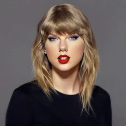 Taylor Swift portrait painted by Normand Rockwell