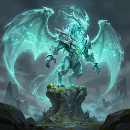 mount epic leaping veinseeker screenshot world of warcraft mounts worldboss bioluminecant light concept sketch art and by feng zhu alena aenami artworks in 4 k beeple, by thomas kinkade heartstone overwatch blizzard 3 d rtx hdr