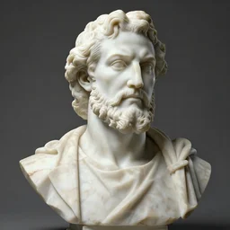 a highly detailed marble bust of john brown sculpted in the style of the ancient greek masters 8 k unreal engine 5 octane trending on art station