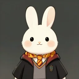 harry potter as cartoon bunny
