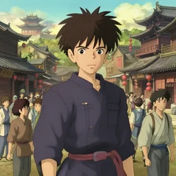 a film still of a busy chinese empire, sun lighting, finely detailed features, perfect art, at an ancient city, gapmoe yandere grimdark, trending on pixiv fanbox, painted by greg rutkowski makoto shinkai takashi takeuchi studio ghibli, akihiko yoshida