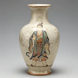 vase work, ancient vase art of aang ( avatar ) in art style of chinese art, fragmented clay firing chinese vase with an aang ( avatar ) in the style of ancient chinese art, ancient chinese art!!!!! chinese art