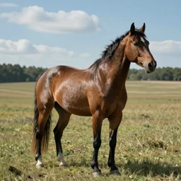 a horse as the terminator