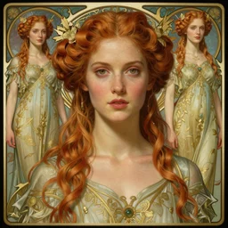 realistic detailed face portraits and fully body poses the creation of adam and eve by emilia dziubak, will terry, greg olsen, chris mars, ann long, and mark brooks, fairytale, art nouveau, victorian, neo - gothic, character concept design, smooth, extremely sharp detail, finely tuned detail, story book design, storybook layout