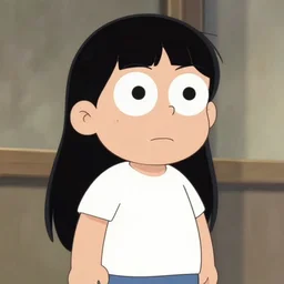 anime in the style of an american cartoon